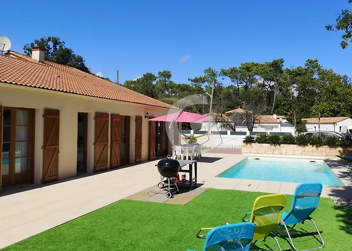 Maison à Avec Piscine Chauffée, Proche - Fr-1-194-364 Сasa de vacaciones