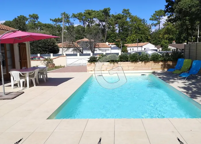 Сasa de vacaciones Maison à Avec Piscine Chauffée, Proche - Fr-1-194-364